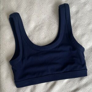 Alo Yoga | Wellness Sports Bra - Navy Blue